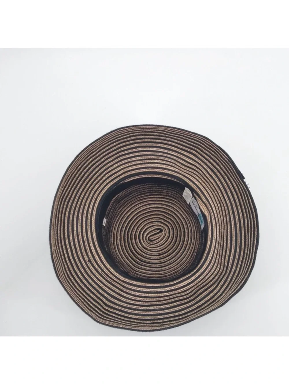 Vintage Betmar Large Bowler Hat-Tan/Black - Picture 5 of 7